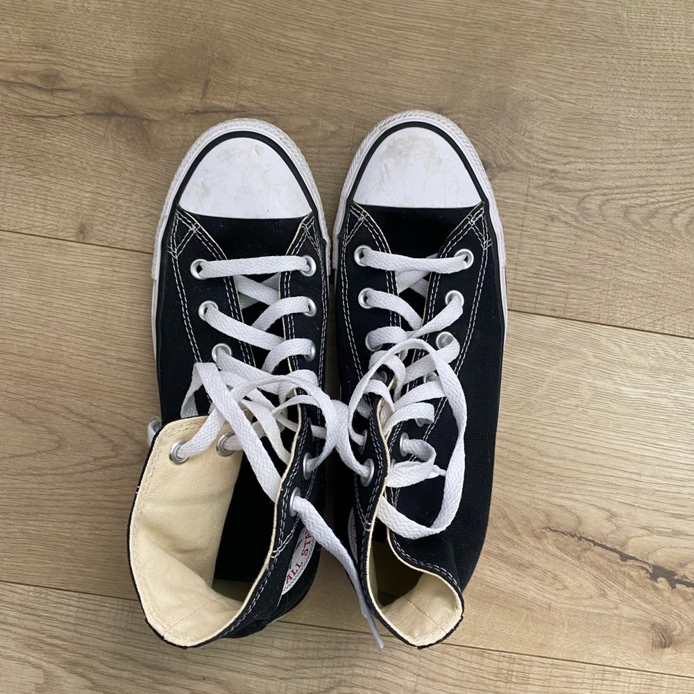 Converse Classic Black and White Shoes